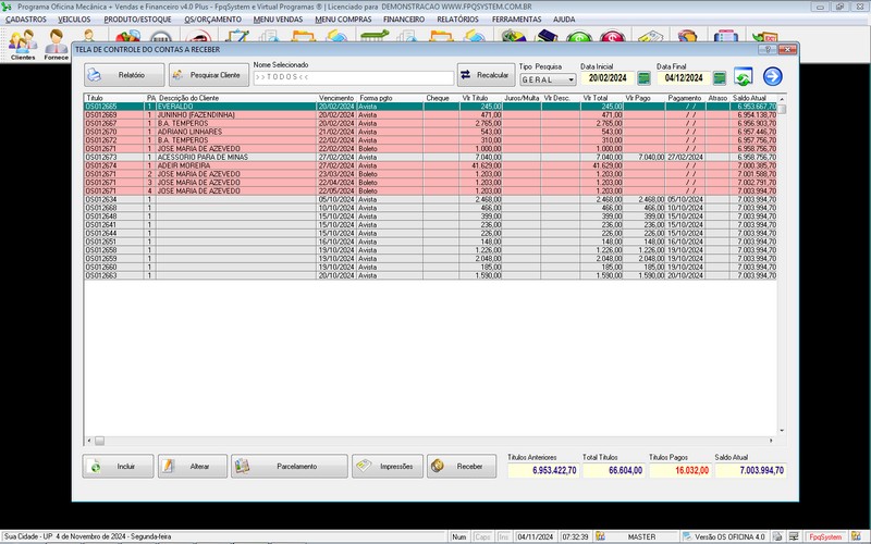 Programa OS Oficina Mecanica com Ordem de Servi�o e Financeiro v4.0