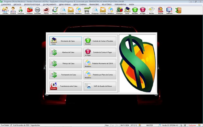 Programa OS Oficina Mecanica com Ordem de Servi�o e Financeiro v4.0