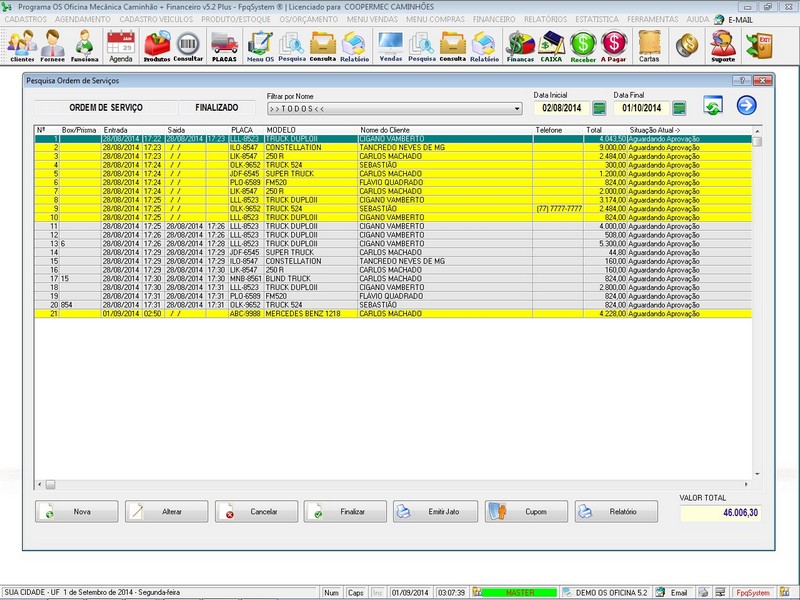 Programa OS Oficina Caminh�o 5.2