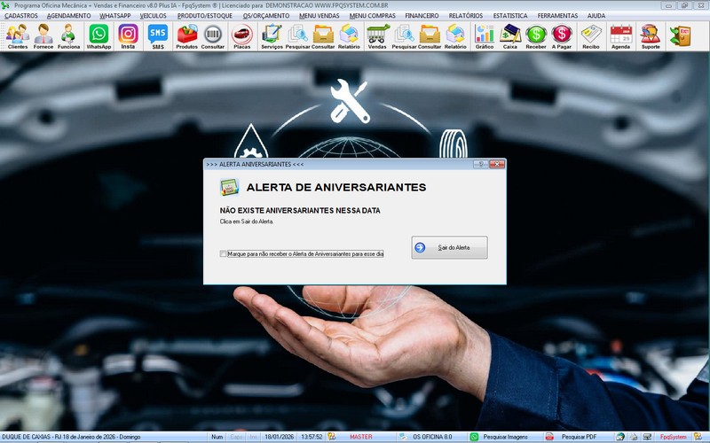 Gr�fico de desempenho