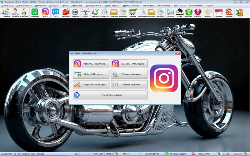 Gr�fico de desempenho