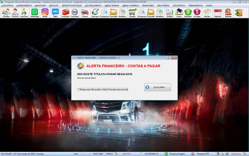 Gr�fico de desempenho