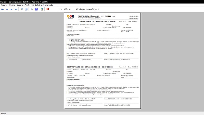 Programa OS Seguran�a Eletr�nica v4.0 - FpqSystem