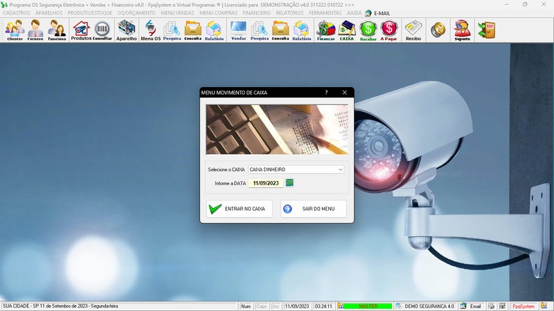 Programa OS Seguran�a Eletr�nica v4.0 - FpqSystem