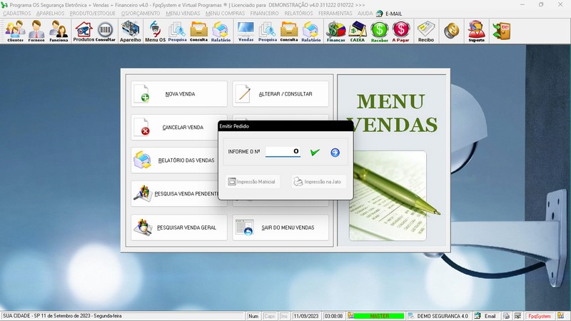 Programa OS Seguran�a Eletr�nica v4.0 - FpqSystem