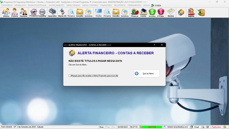 Programa OS Seguran�a Eletr�nica v4.0 - FpqSystem