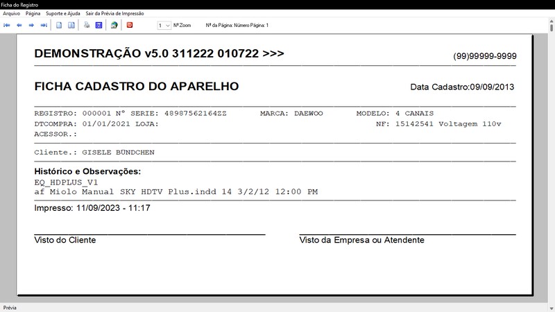 Programa OS Seguran�a Eletr�nica 5.0 Plus
