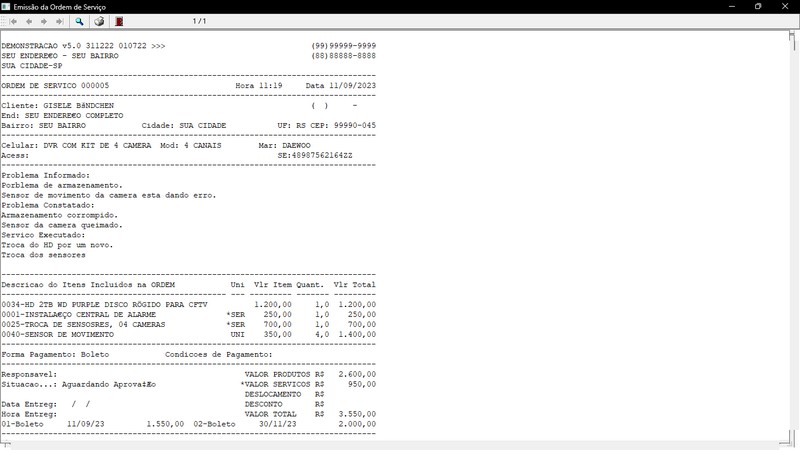 Programa OS Seguran�a Eletr�nica 5.0 Plus