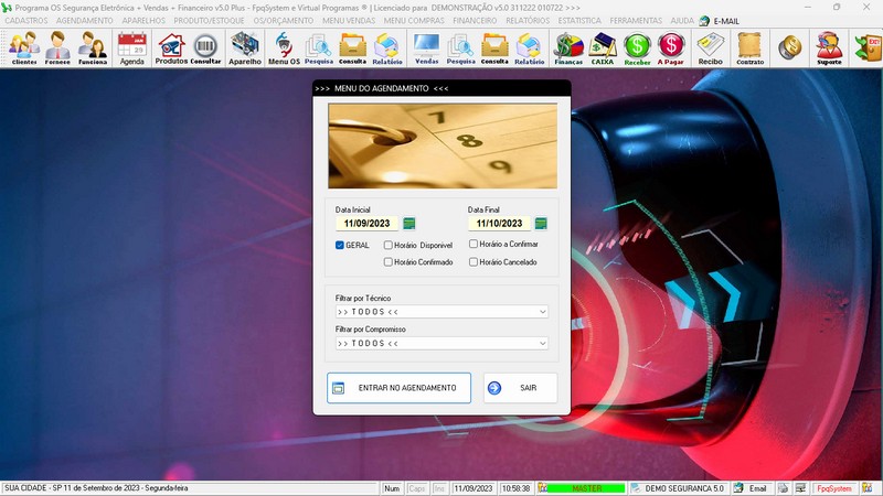 Programa OS Seguran�a Eletr�nica 5.0 Plus