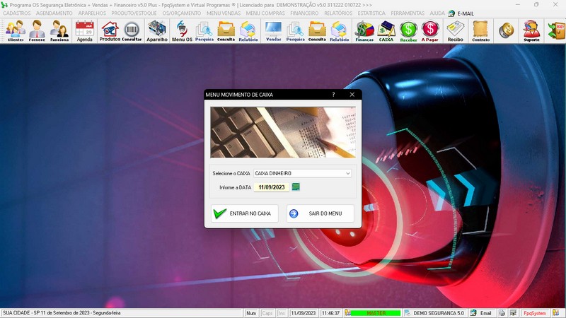 Programa OS Seguran�a Eletr�nica 5.0 Plus