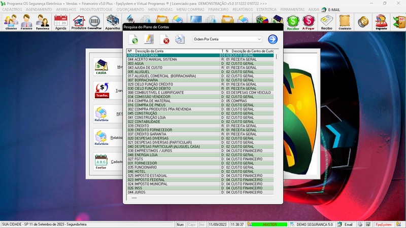 Programa OS Seguran�a Eletr�nica 5.0 Plus