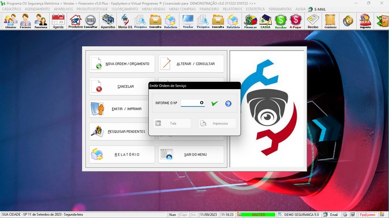 Programa OS Seguran�a Eletr�nica 5.0 Plus