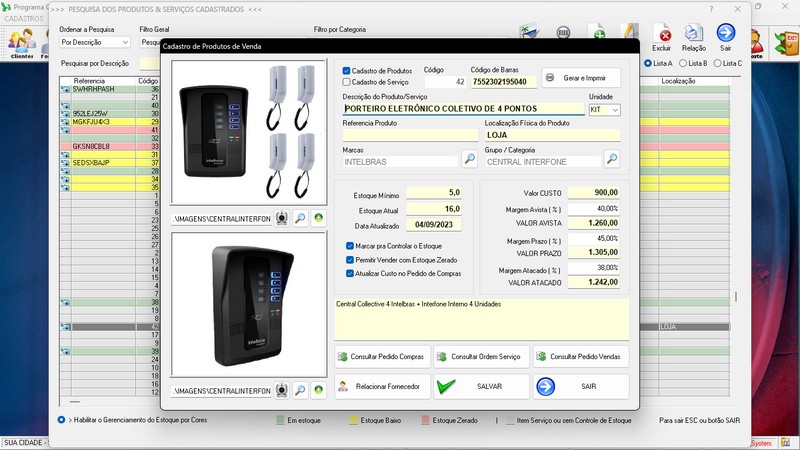 Programa OS Seguran�a Eletr�nica 5.0 Plus
