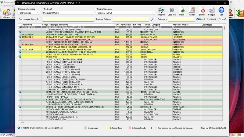 Programa OS Seguran�a Eletr�nica 5.0 Plus