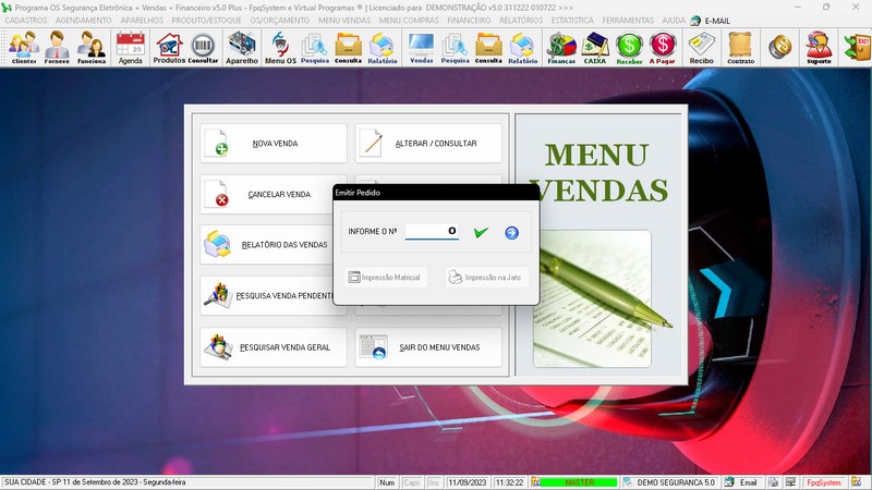 Programa OS Seguran�a Eletr�nica 5.0 Plus
