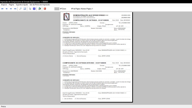 Programa OS Seguran�a Eletr�nica  6.0 Plus