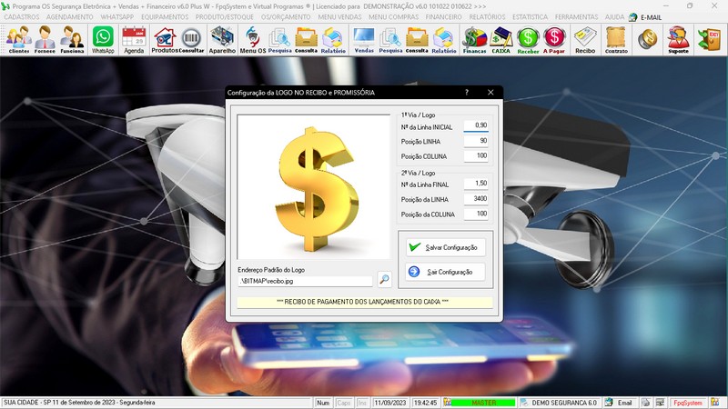 Programa OS Seguran�a Eletr�nica  6.0 Plus