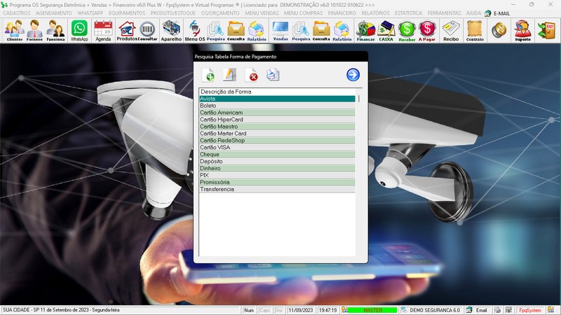 Programa OS Seguran�a Eletr�nica  6.0 Plus