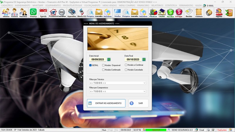 Programa OS Seguran�a Eletr�nica  6.0 Plus