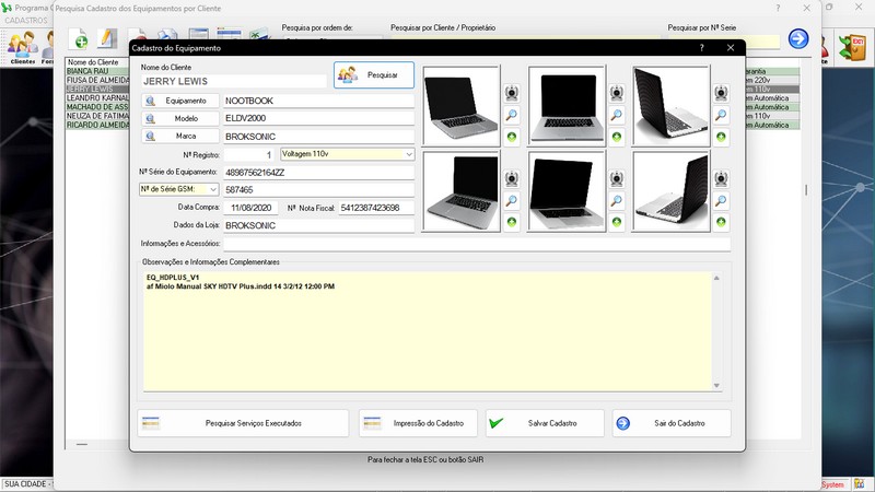 Programa OS Seguran�a Eletr�nica  6.0 Plus