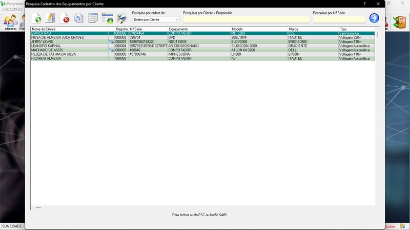 Programa OS Seguran�a Eletr�nica  6.0 Plus