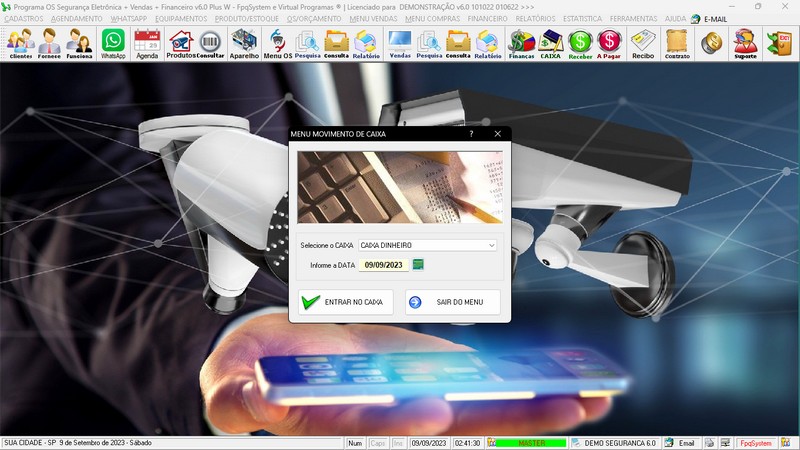 Programa OS Seguran�a Eletr�nica  6.0 Plus
