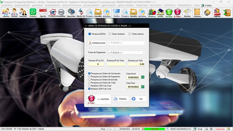 Programa OS Seguran�a Eletr�nica  6.0 Plus