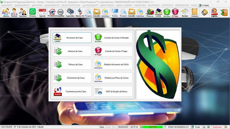 Programa OS Seguran�a Eletr�nica  6.0 Plus