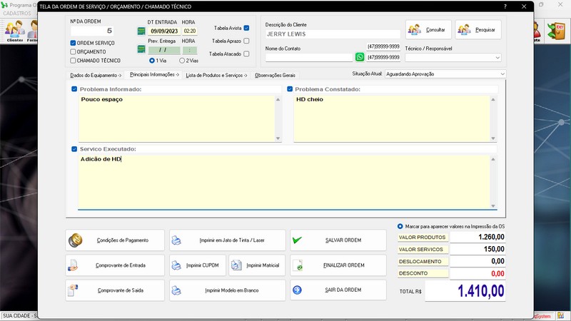 Programa OS Seguran�a Eletr�nica  6.0 Plus