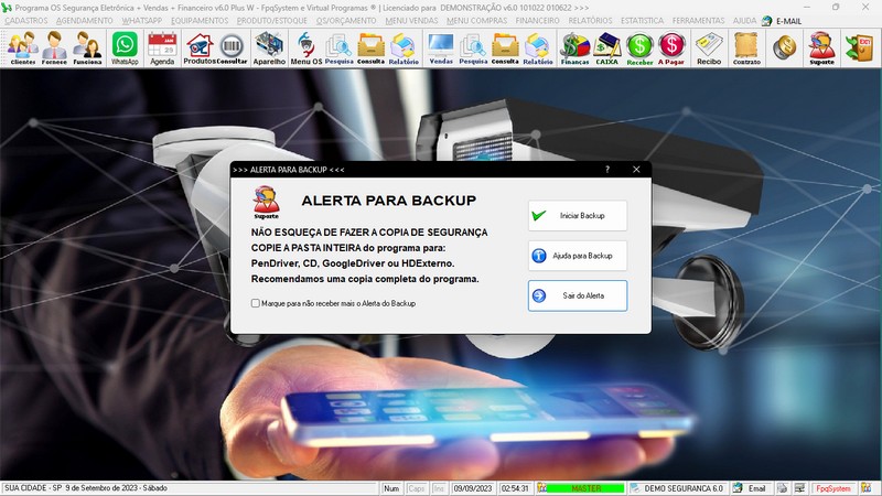 Programa OS Seguran�a Eletr�nica  6.0 Plus