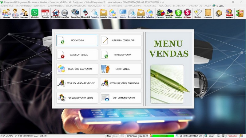 Programa OS Seguran�a Eletr�nica  6.0 Plus