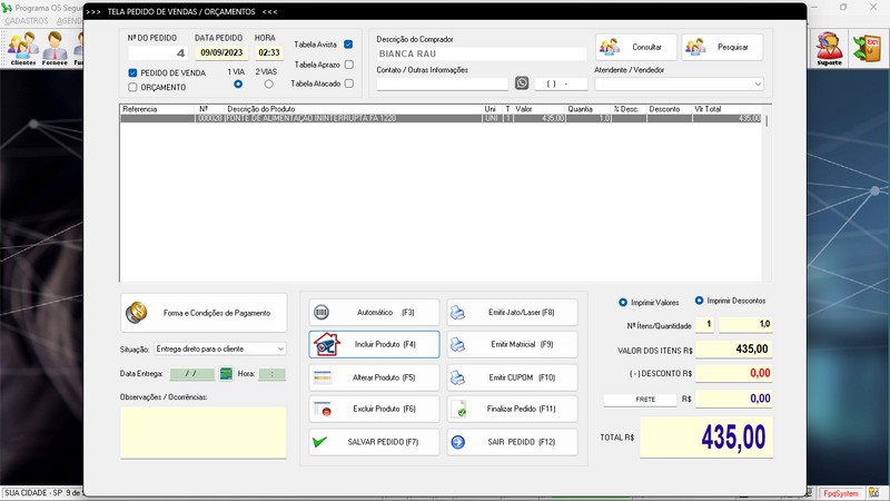 Programa OS Seguran�a Eletr�nica  6.0 Plus