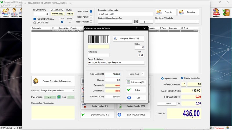 Programa OS Seguran�a Eletr�nica  6.0 Plus