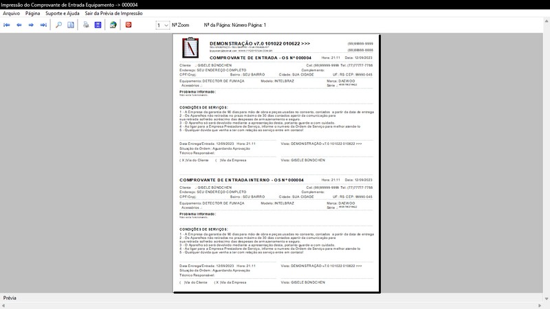 Programa OS Seguran�a Eletr�nica  7.0 Plus