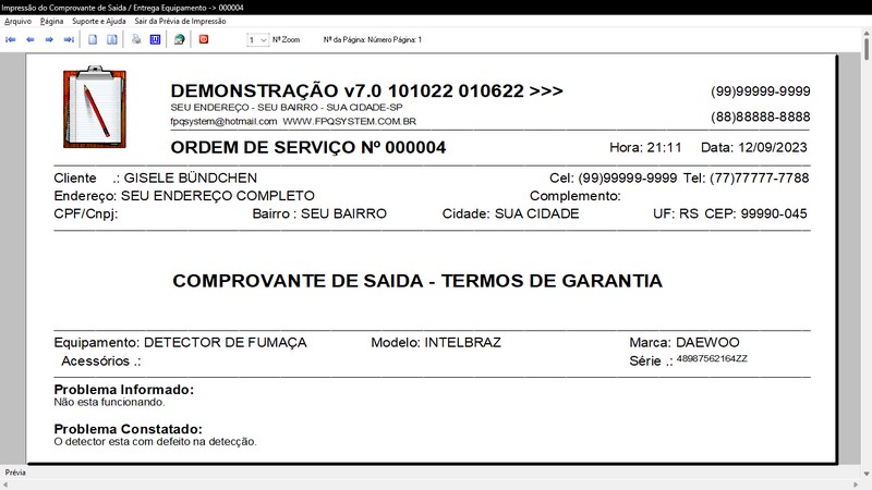 Programa OS Seguran�a Eletr�nica  7.0 Plus