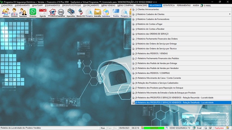 Programa OS Seguran�a Eletr�nica  7.0 Plus