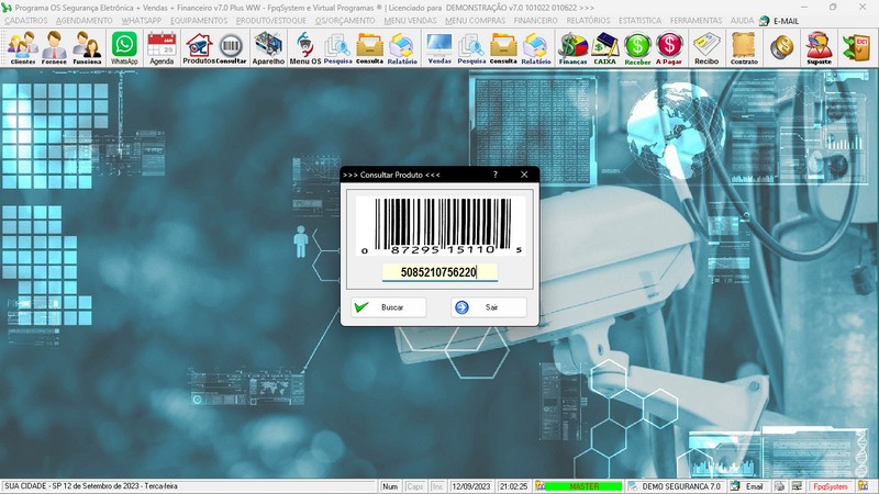 Programa OS Seguran�a Eletr�nica  7.0 Plus