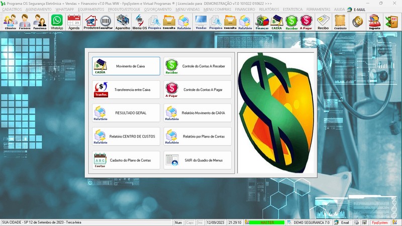 Programa OS Seguran�a Eletr�nica  7.0 Plus