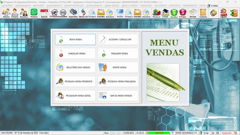 Programa OS Seguran�a Eletr�nica  7.0 Plus