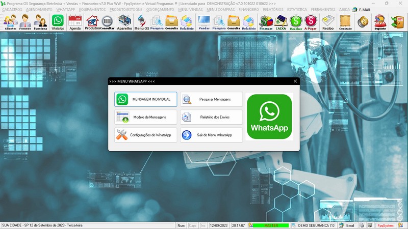 Programa OS Seguran�a Eletr�nica  7.0 Plus