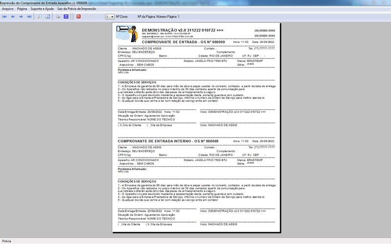 Programa OS Assist�ncia T�cnica para Refrigera��o 2.0 Plus