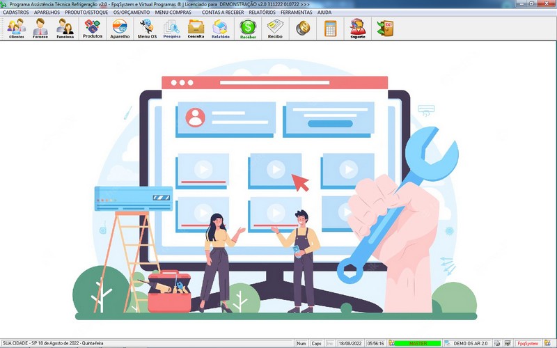 Programa OS Assist�ncia T�cnica para Refrigera��o 2.0 Plus