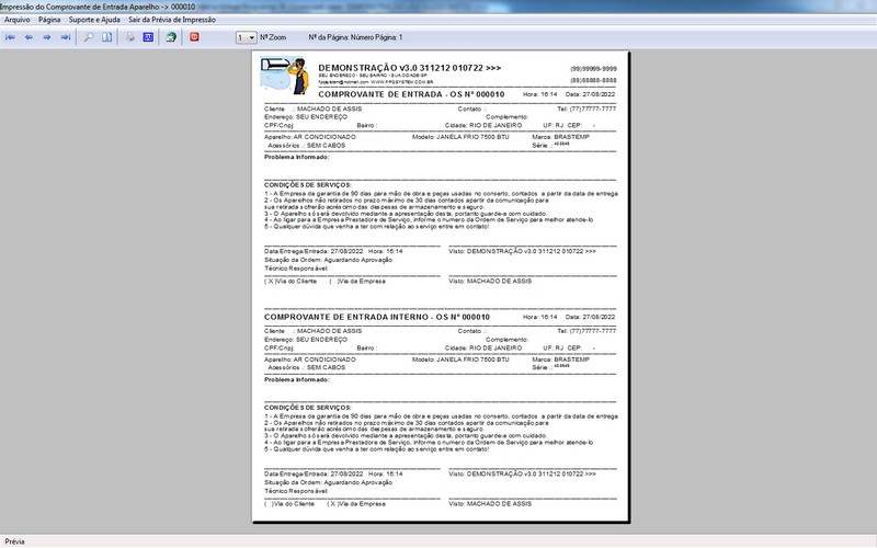 Programa OS Assist�ncia T�cnica para Refrigera��o 3.0 Plus