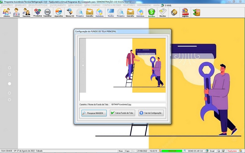 Programa OS Assist�ncia T�cnica para Refrigera��o 3.0 Plus
