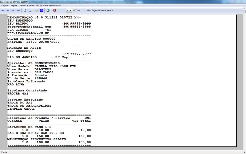 Programa OS Assist�ncia T�cnica para Refrigera��o 3.0 Plus