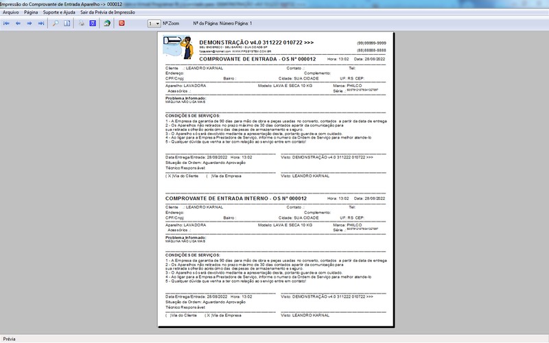 Programa OS Assist�ncia T�cnica para Refrigera��o 4.0 Plus