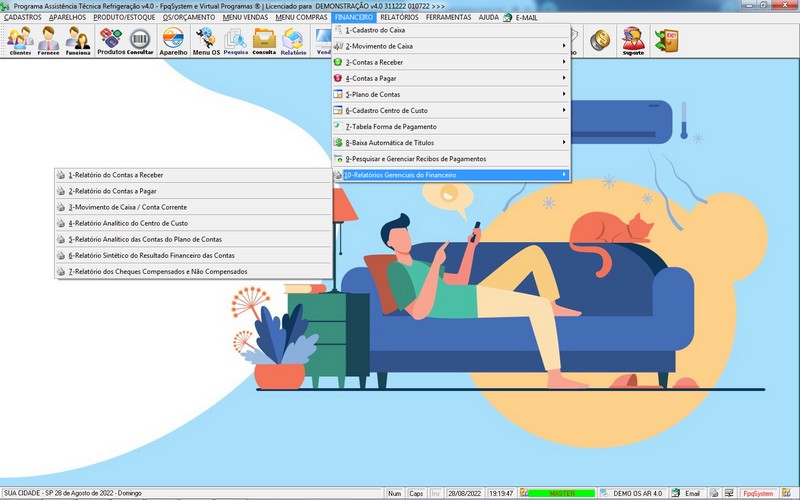 Programa OS Assist�ncia T�cnica para Refrigera��o 4.0 Plus