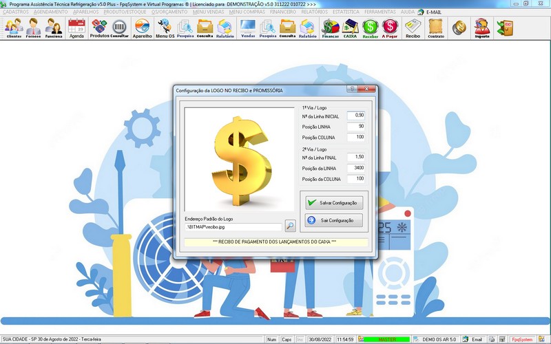 Programa OS Assist�ncia T�cnica para Refrigera��o 5.0 Plus
