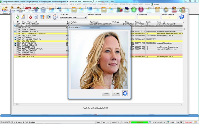 Programa OS Assist�ncia T�cnica para Refrigera��o 5.0 Plus