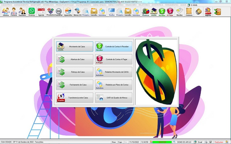 Programa OS Assist�ncia T�cnica para Refrigera��o 6.0 Plus